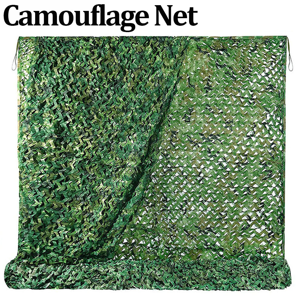 Camouflage Nets Military Army Training Tent Shade Outdoor Camping Hunting Shelter Hide Netting Car Covers Garden Bar Decoration